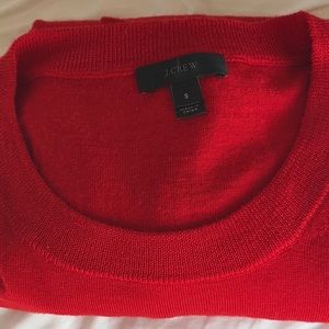 J crew small red sweater in great condition